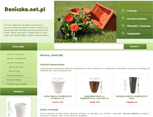 Tablet Screenshot of doniczka.net.pl